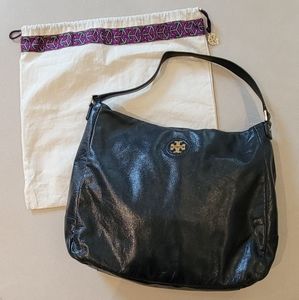 Tory Burch Black Leather Shoulder Bag